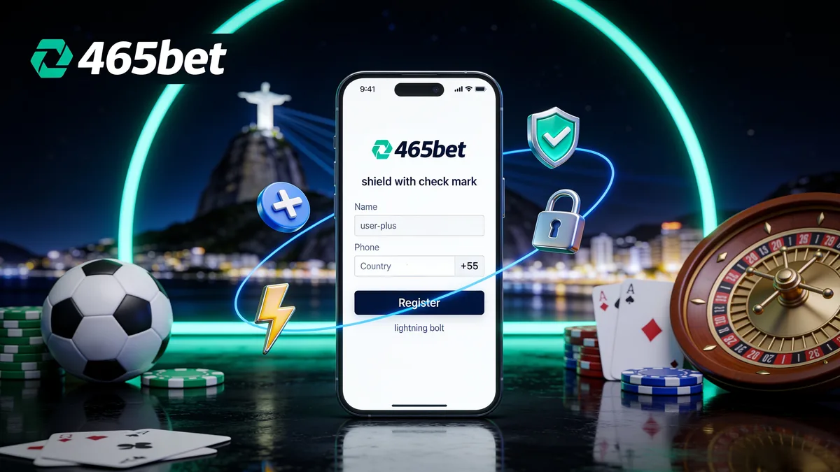 Como se registrar na 465bet pelo celular? — 465bet no Brasil